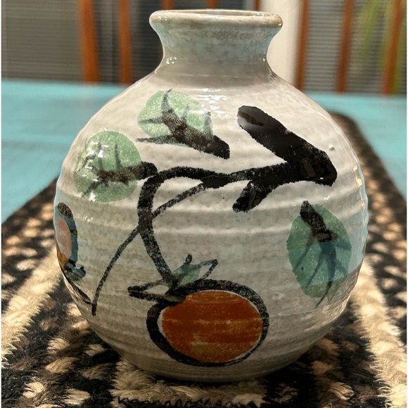 Pottery colorful bud vase - home decor - Picture 1 of 8